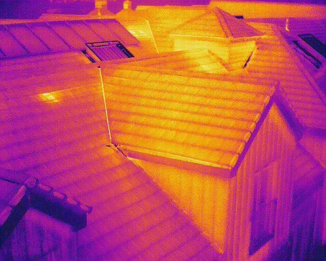 Thermal Imaging Roof Survey Image Tonbridge